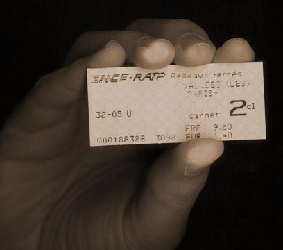 J'ai un ticket ! (un vieux ticket, certes)